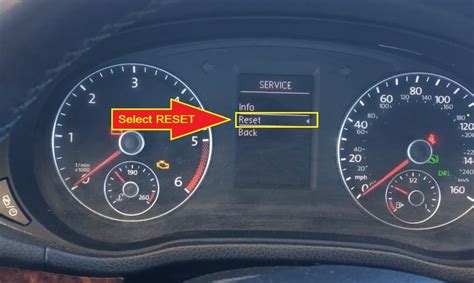 How To Reset Volkswagen Passat Service Maintenance Light