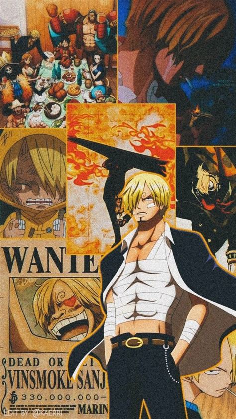 Wallpaper Vinsmoke Sanji One Piece Ilustrasi Karakter Gambar