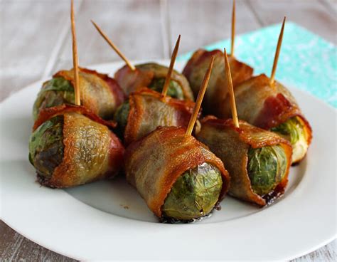 Bacon Wrapped Brussel Sprouts Recipe Paleo Dairy Free Gluten Free