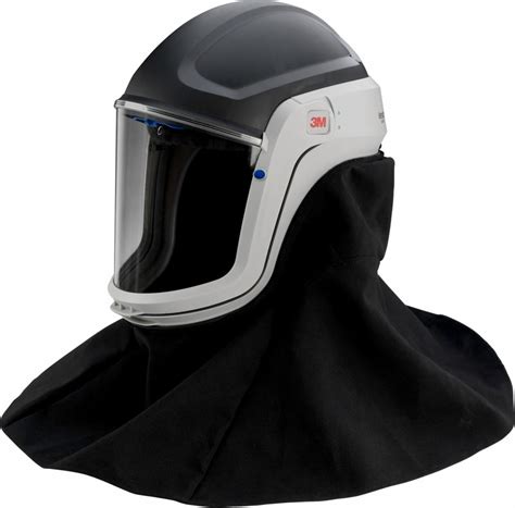 3m™ versaflo™ respiratory helmet assembly m 407 with premium visor and flame resistant shroud