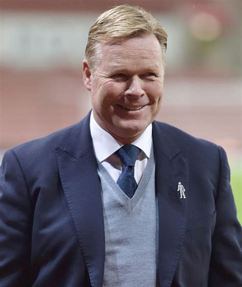He is a straight arrow like pep guardiola, a very good coach and a manager. Ronald Koeman: Everton boss may terminate his contract to ...