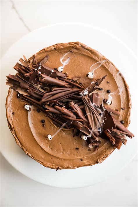 Whisk constantly until sugar has dissolved and whites are hot to the touch, 3 to 5 minutes. Chocolate Cremeux Cake with Espresso Buttercream - NOW ...