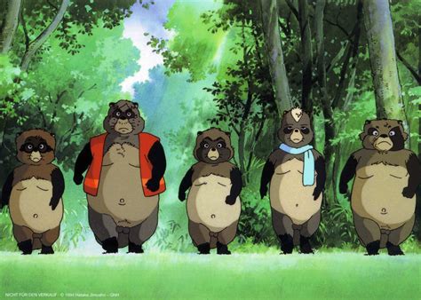 Pompoko Un Gaijin Au Japon Hayao Miyazaki Studio Ghibli Films Art