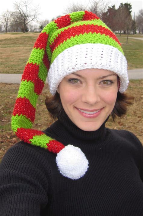 Free Elf Hat Crochet Pattern Web Now Lets Get Started On This Fun