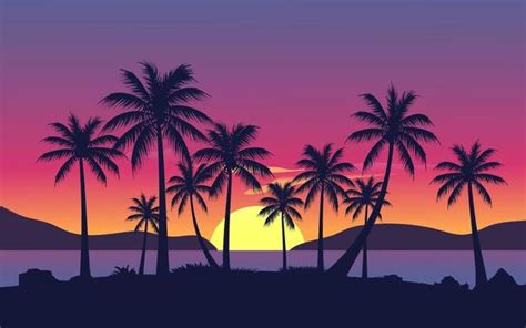 Sunset Vector Art Icons And Graphics For Free Download