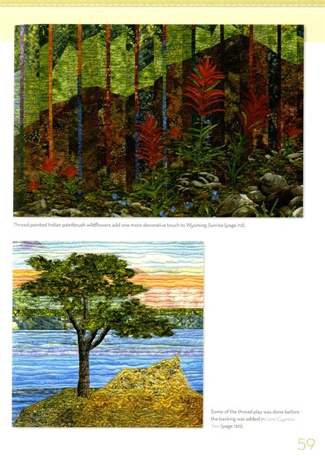 Lovely Landscape Quilts By Geier Cathy