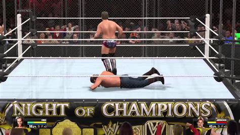 Shawn Michaels Vs Chris Jericho Steel Cage Wwe 2k15 Youtube