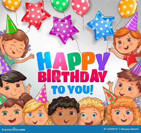 Happy Birthday Images For Kids Free Vector Download 2020