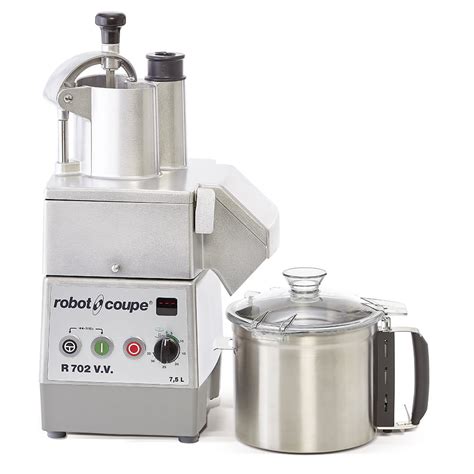 Robot Coupe R702vv 2 Speed Continuous Feed Food Processor W 8 Qt Bowl 120v Plant Based Pros