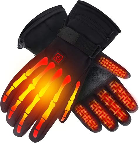 Heated Gloves With Rechargeable Battery For Men Women For