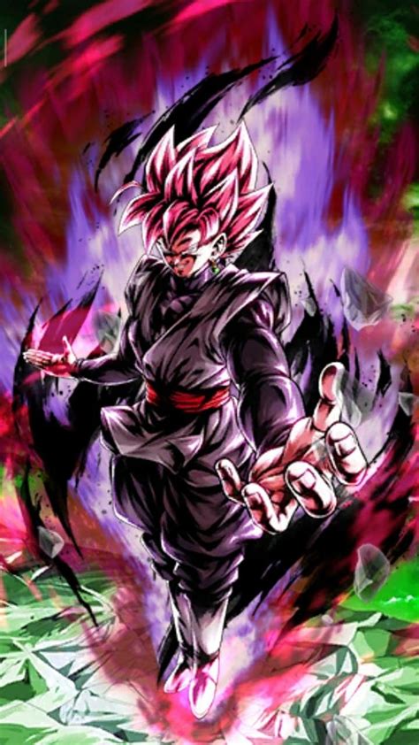 Goku Black Rose From Db Legends In 2020 Dragon Ball Super Manga