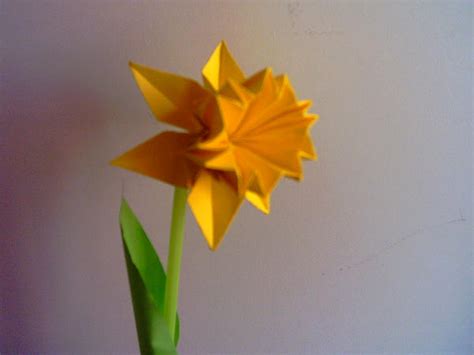 Origami Daffodil By Carmen San On Deviantart
