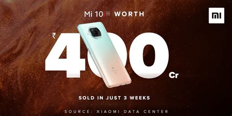 Xiaomi Sold Inr 4 Billion Worth Of Mi 10i Phones In The First Three