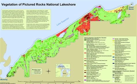 Pictured Rocks National Lakeshore Map Maps Database Source Images