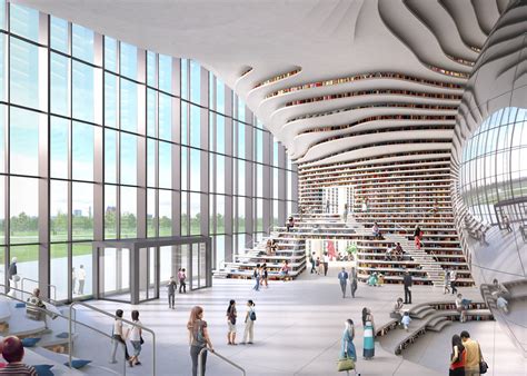 Check Out The Worlds Coolest Library In China