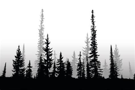 Download Royalty Free Treeline Silhouette Clip Art, Vector Images & Illustrations - iStock