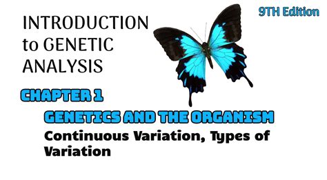 Continuous Variation Molecular Basis Of Allelic Variation Your