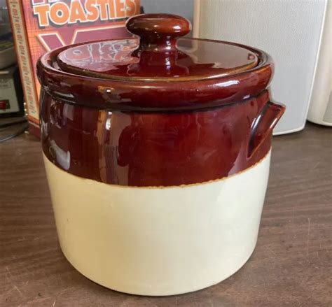 Vintage Mccoy Pottery 1424 Cookie Jar With Lid 1999 Picclick