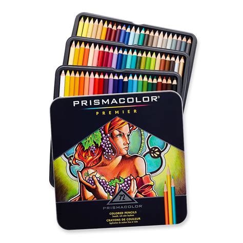 Prismacolor Premier Soft Core Colored Pencils Set Of 72 Scraps N Pieces