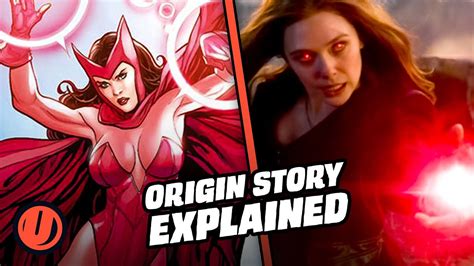 WANDAVISION Wanda Maximoff Scarlet Witch Comic Book History EXPLAINED YouTube