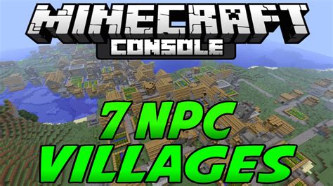 Minecraft Village Seed Xbox 360 - Minecraft PS3 & Xbox 360 - 7 NPC Villages! - TU25 Seed Review - (PS4