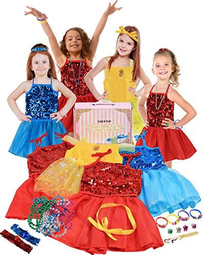 Click N Play 25piece Princess Dress Up Trunk Set With 4 Assorted