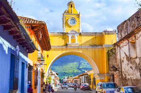 Santa Catalina Arch Yellow Arch In Antigua Guatemala Things To See
