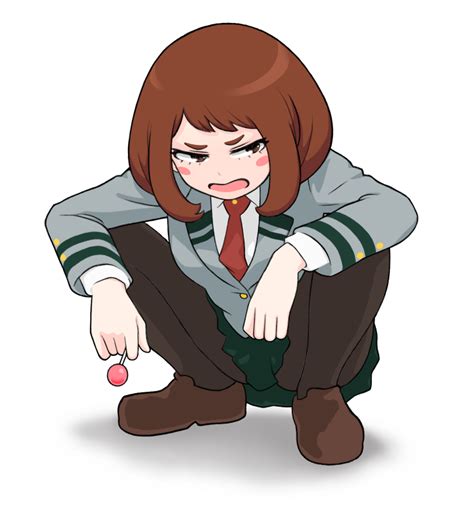 Uraraka Ochako Boku No Hero Academia Drawn By Shpo Danbooru