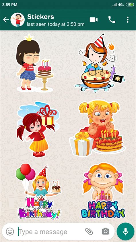Happy Birthday Stickers Apk Per Android Download
