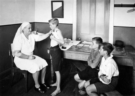 Queensland State Archives 2837 Medical Examination With The School