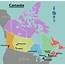 Map Of Canada Regions  Worldofmapsnet Online Maps And Travel