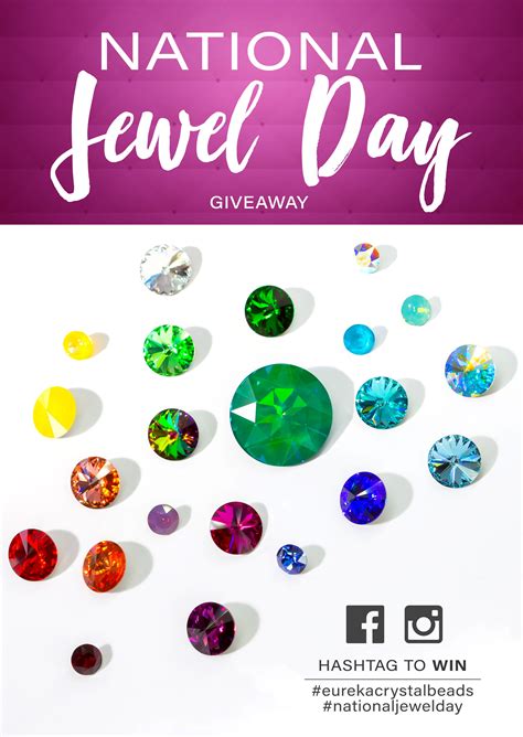 Happy National Jewel Day Four Lucky People Will Win All Of Those