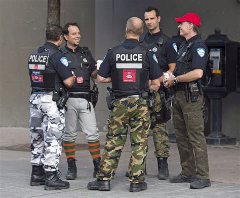 Quebec Bill Would End Police Pants Protest Toronto Star