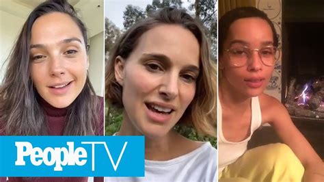 Gal Gadot Sings Imagine With Help From Natalie Portman Zoë Kravitz And More Peopletv Youtube