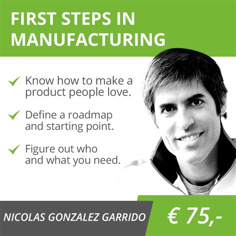 First Steps In Manufacturing The Best Business Experts For European