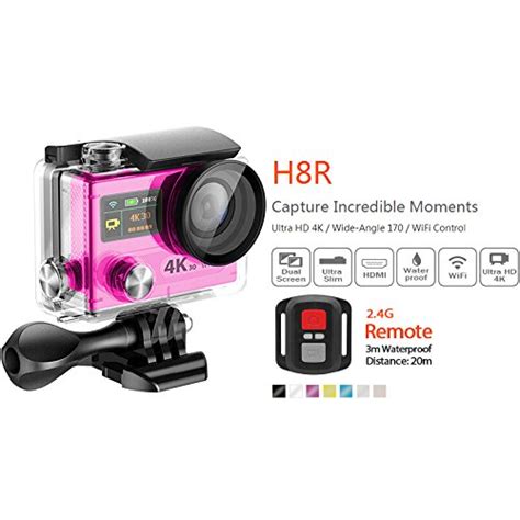 H8r Mini Action Camera 360vr Video Record 24g Remote Controller Ultra