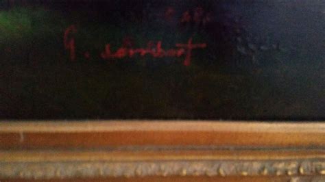 How Much Is An Lambert Painting Just His Signature It Looks Old With