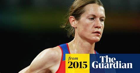 Five Russian Athletes Suspended For Doping Abuse Athletics The Guardian
