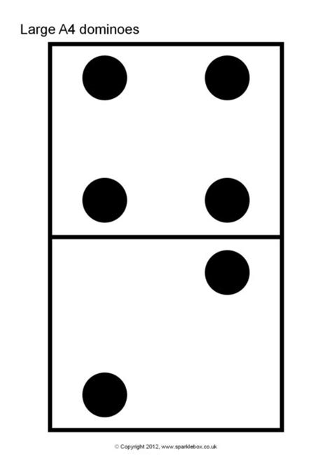 Printable Domino Set