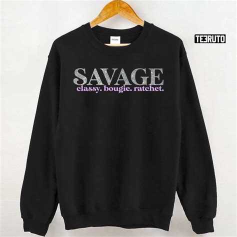 Savage Classy Bougie Ratchet Megan Thee Stallion Unisex T Shirt Teeruto