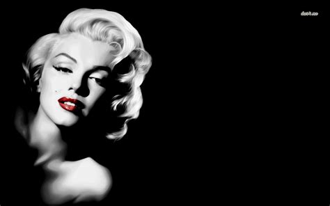 Gangster Marilyn Monroe Collage Wallpaper