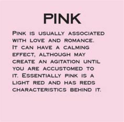 Pin By Patti Welch On If Pink Could Talk Color Psychology Colors