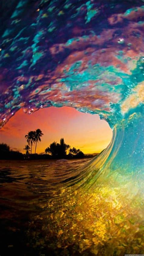 Ocean Sunset Colors Sea Summer Hd Phone Wallpaper Peakpx
