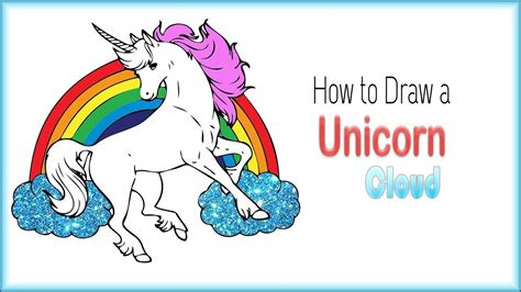 Draw So Easy How To Draw A Unicorn On A Cloud Drawings Draw Disney