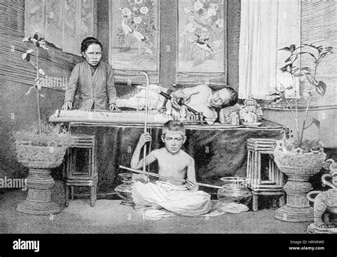 Chinese Opium Den 1899 Stock Photo Alamy