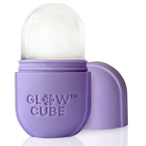 Glow Cube Ice Roller For Face Eyes And Neck To Brighten Skin Enhance
