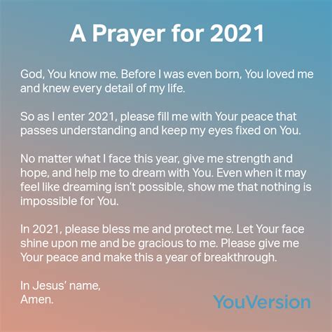 Web Html Email2021 01 Prayer For 2021
