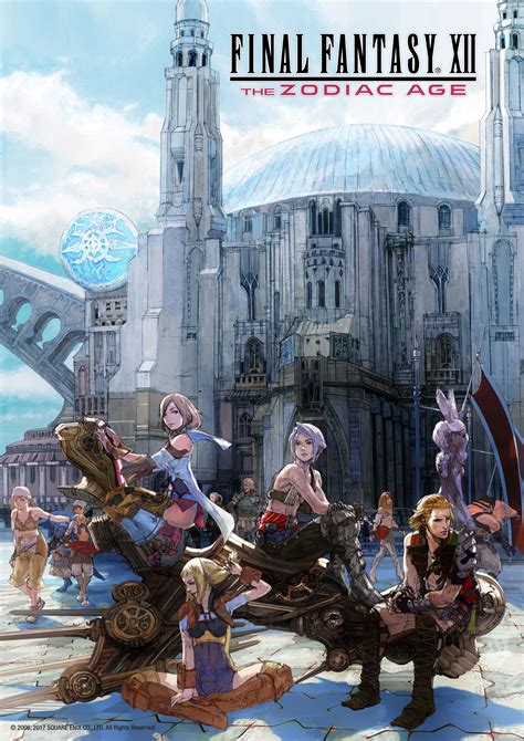 Final Fantasy Xii The Zodiac Age New Illustration By Isamu Kamikokuryo