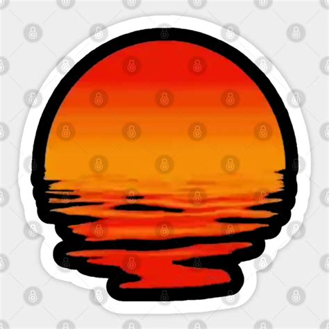 Sunset Sunset Sticker Teepublic