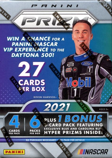 2021 Panini Prizm Nascar Racing Cards Blaster Box